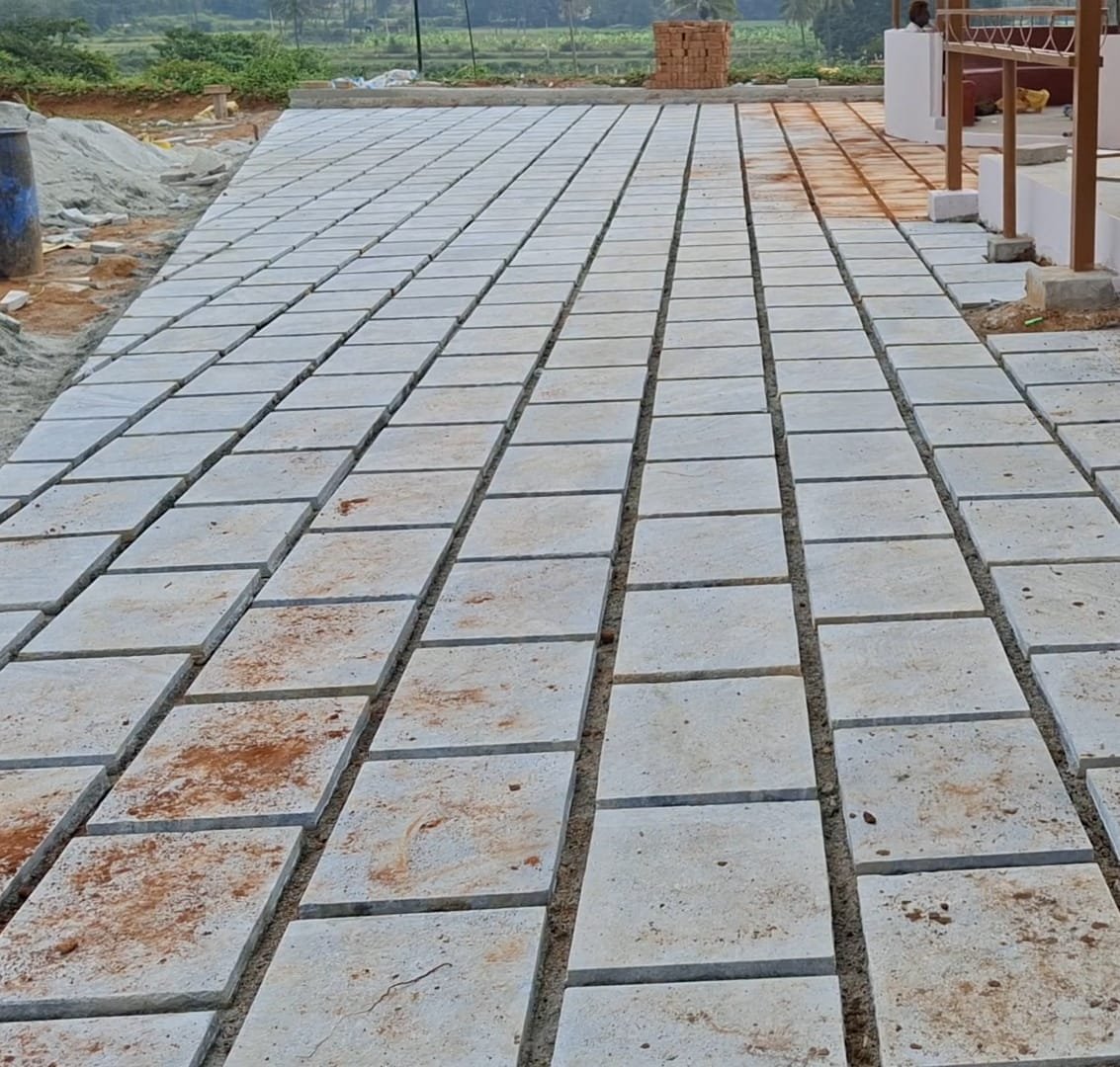 50mm 2*1.5 Granite Paving