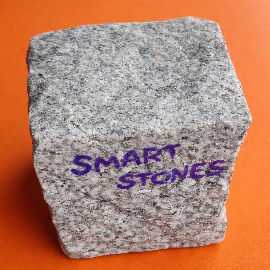 Natural Hand Cut Cobble Stones 4*4 - 30-60mm