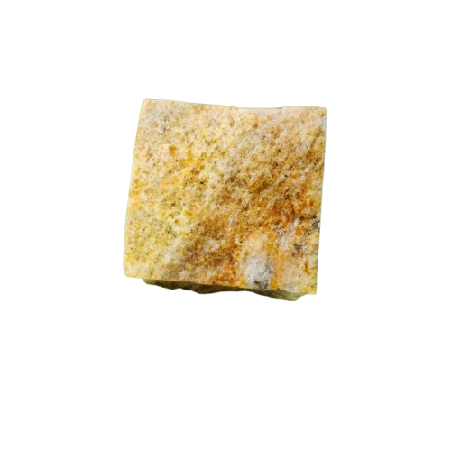 Premium Granite Yellow Machine Cut Cobble Stone