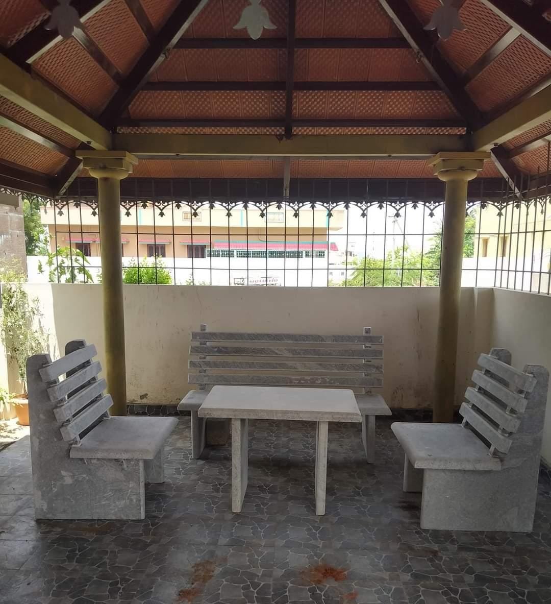 Granite Stone Benches