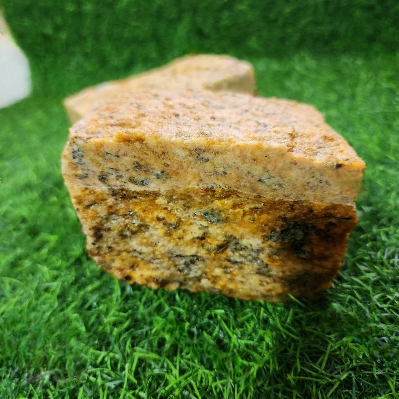 Premium Granite Yellow Machine Cut Cobble Stone