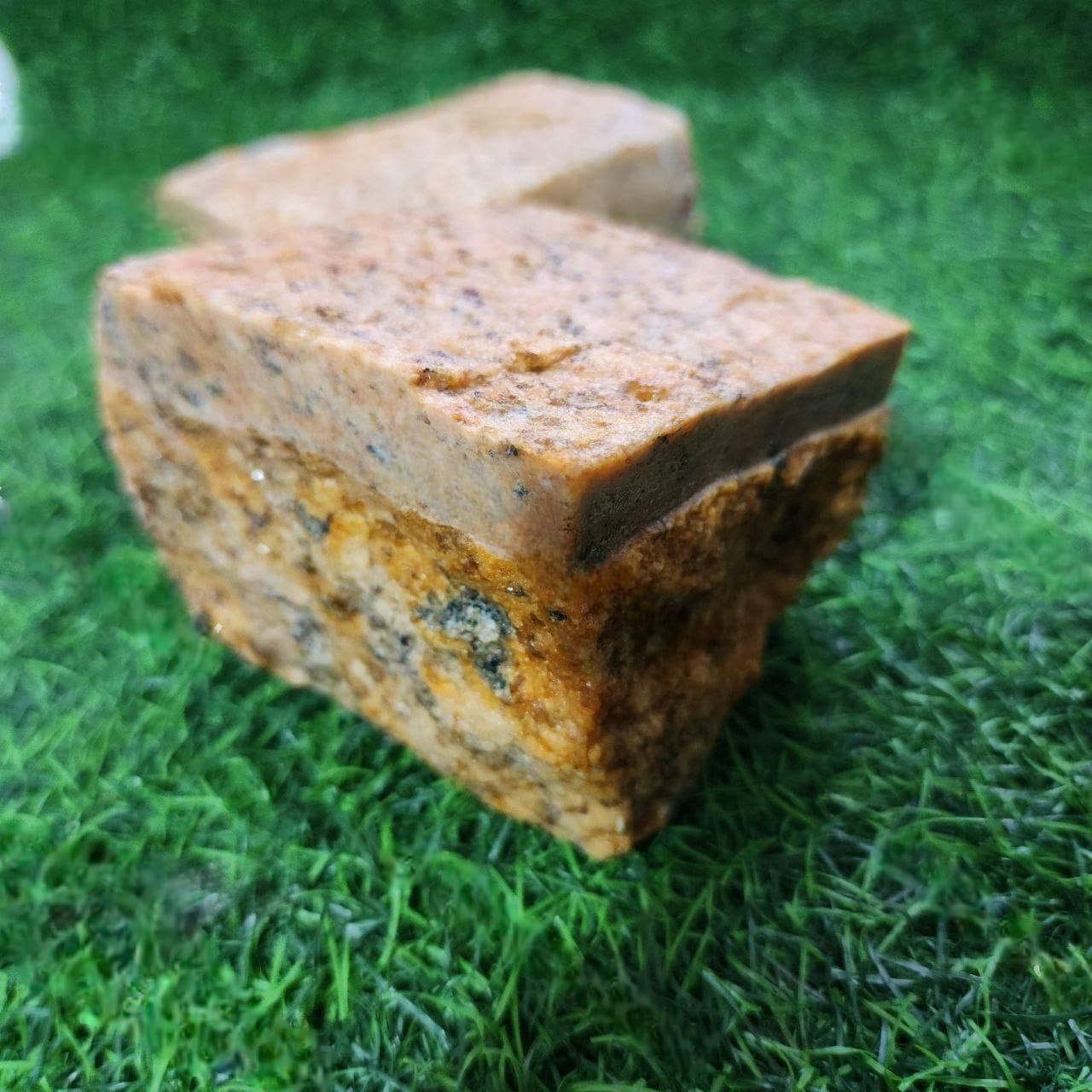 Premium Granite Yellow Machine Cut Cobble Stone