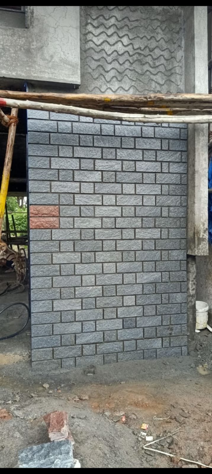 Premium Black Natural Wall Cladding